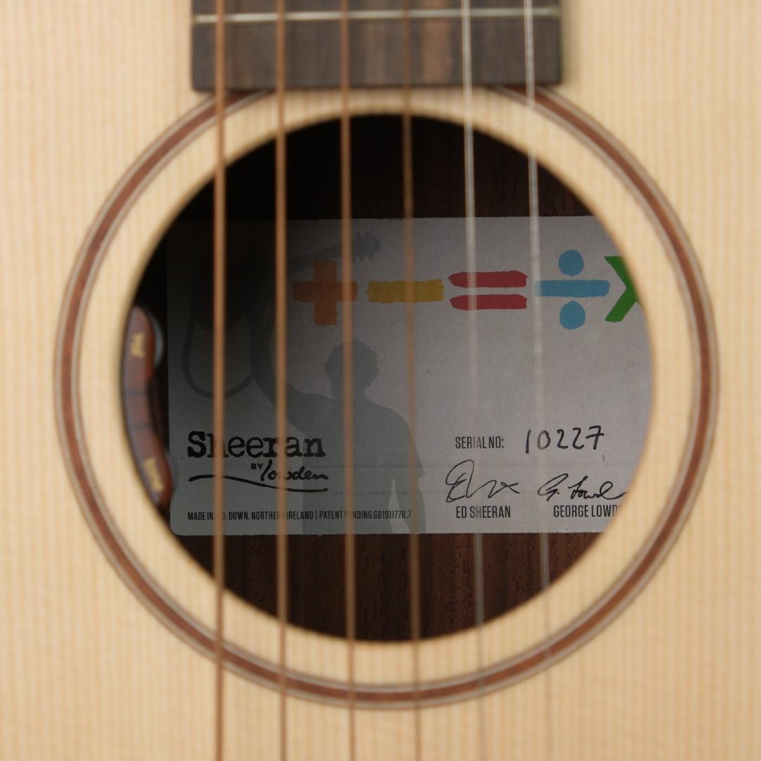 国内正規品メーカー保証付Sheeran By Lowden TOUR EDITION 限定モデル