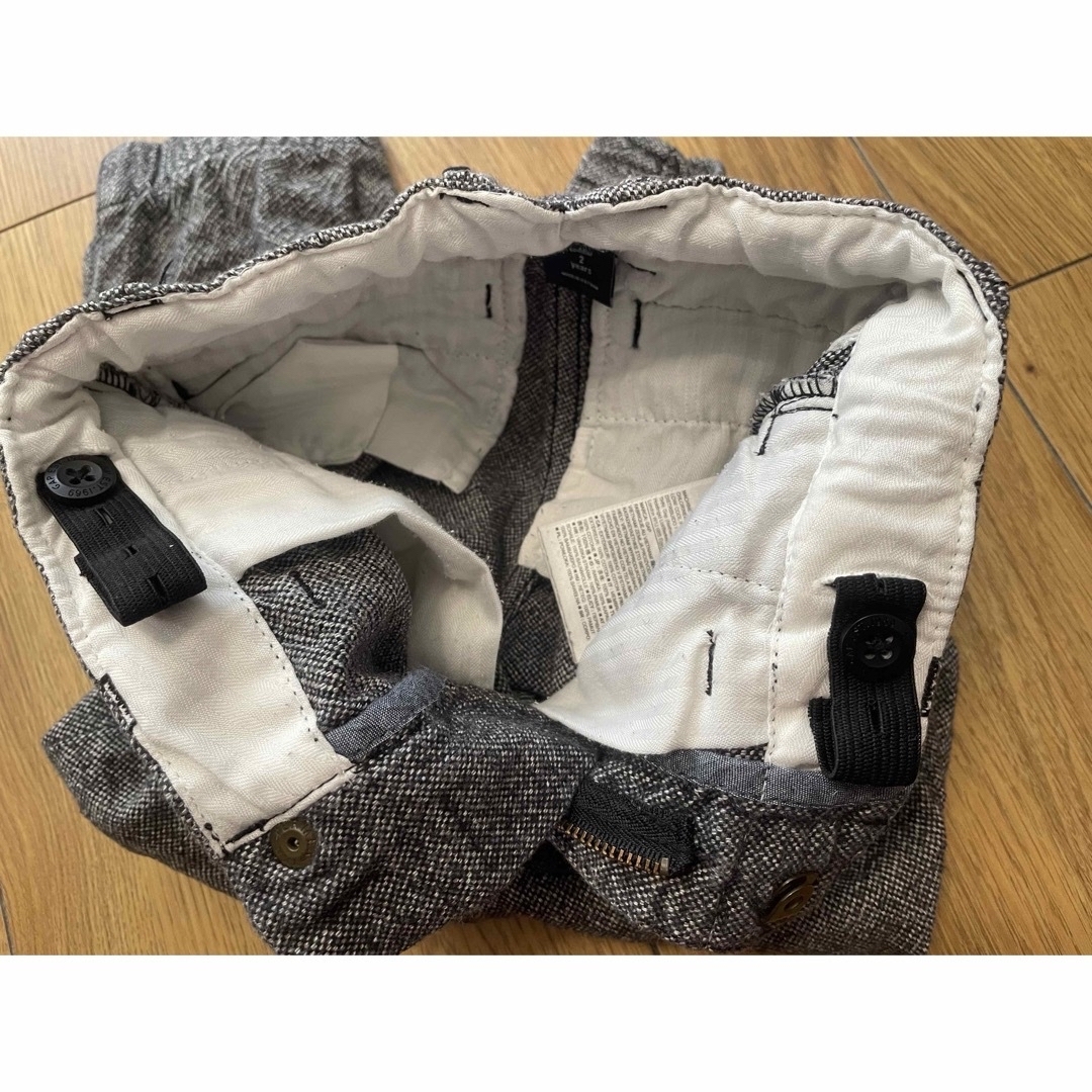 GAP(ギャップ)のGap Baby ツイードパンツ ズボン フオーマル  入園式 95 キッズ/ベビー/マタニティのキッズ服男の子用(90cm~)(パンツ/スパッツ)の商品写真