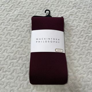 マッキントッシュフィロソフィー(MACKINTOSH PHILOSOPHY)のリブタイツ(タイツ/ストッキング)