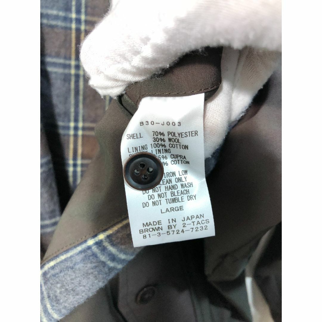 511071○ BROWN by 2-tacs Harrington jkt Lの通販 by みなと's 511071○ BROWN by 2-tacs Harrington jkt Lの通販 by みなと's