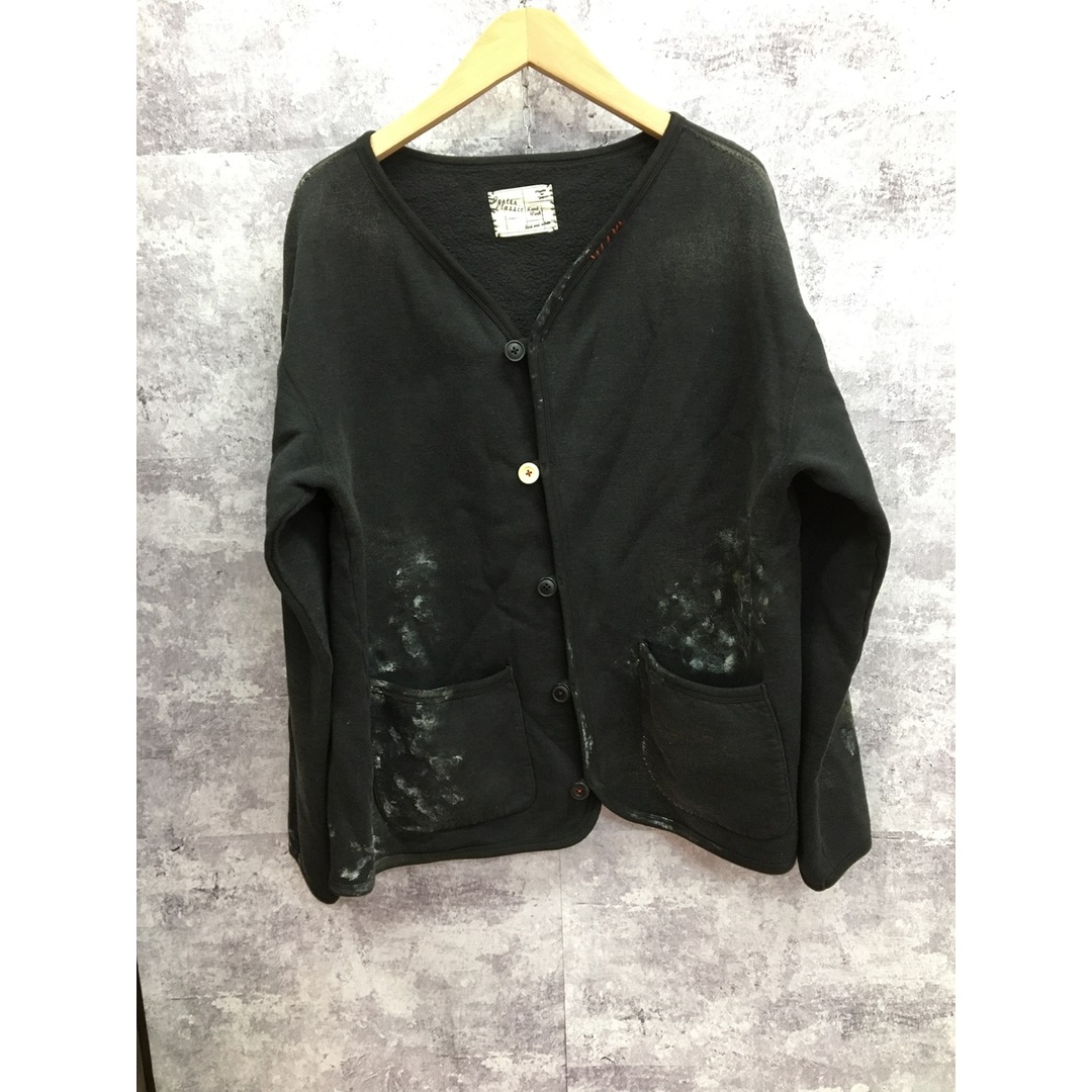 PORTER CLASSIC HANDWORK ARTIST CARDIGAN ポータークラシック スウェット カーディガン【3467-004】トップス