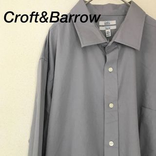 Croft&Barrow 長袖 シャツ オーバーサイズ　USA古着(シャツ)