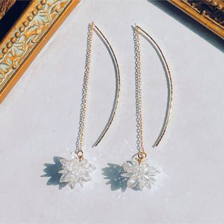 雪の結晶＊アメリカンピアス(ピアス)