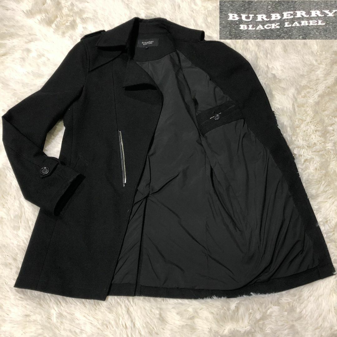 BURBERRY BLACK LABEL - 美品 バーバリーブラックレーベル ライダース ...