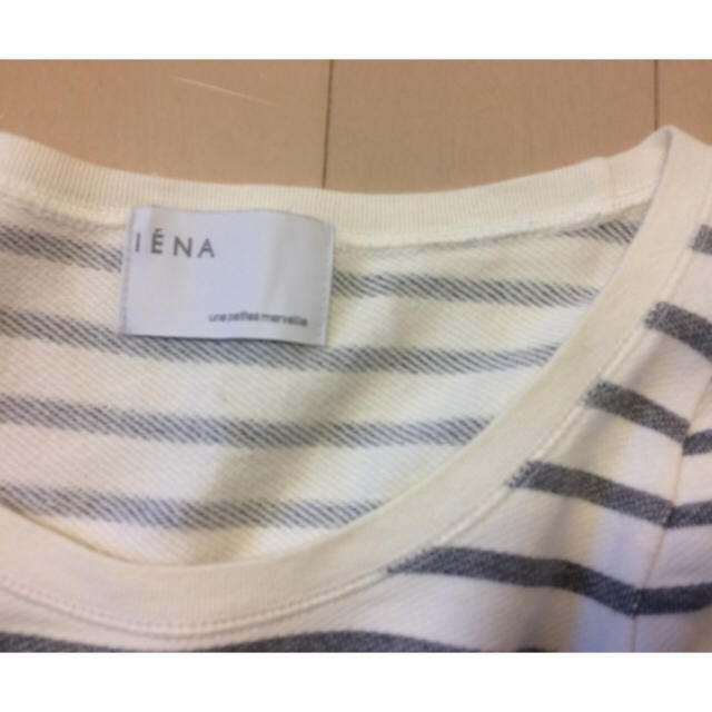 IENA(イエナ)のIENAボーダー スウェットワンピース レディースのワンピース(ミニワンピース)の商品写真