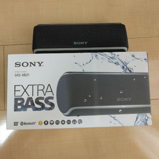 ソニー(SONY)のソニー ワイヤレスポータブルスピーカー SRS-XB21 BC ブラック(1台)(その他)