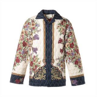 グッチ(Gucci)のグッチ  シルク×ポリエステル 44 マルチカラー メンズ その他アウター(その他)