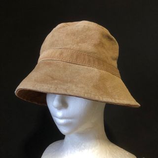 NEW YORK HAT - usa製 old new york hat suede leather バケハ