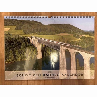 スイス鉄道　カレンダー　2024(カレンダー/スケジュール)