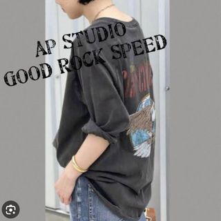 エーピーストゥディオ(AP STUDIO)の【GOOD ROCK SPEED 】eagleプリントラグランＴシャツ(Tシャツ(長袖/七分))