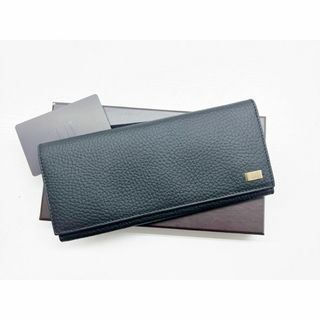 ☆新品未使用☆dunhillダンヒル長財布ブラウン牛革カードいれ×