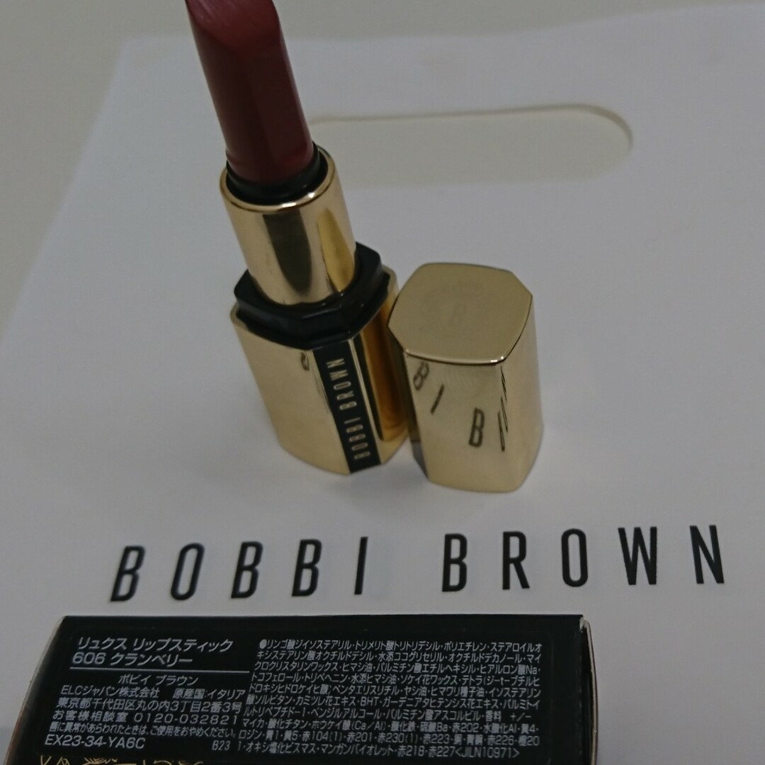 BOBBI BROWN(ボビイブラウン)のお値下げボビイブラウン BOBBI BROWN リュクスリップスティック 606 コスメ/美容のベースメイク/化粧品(口紅)の商品写真