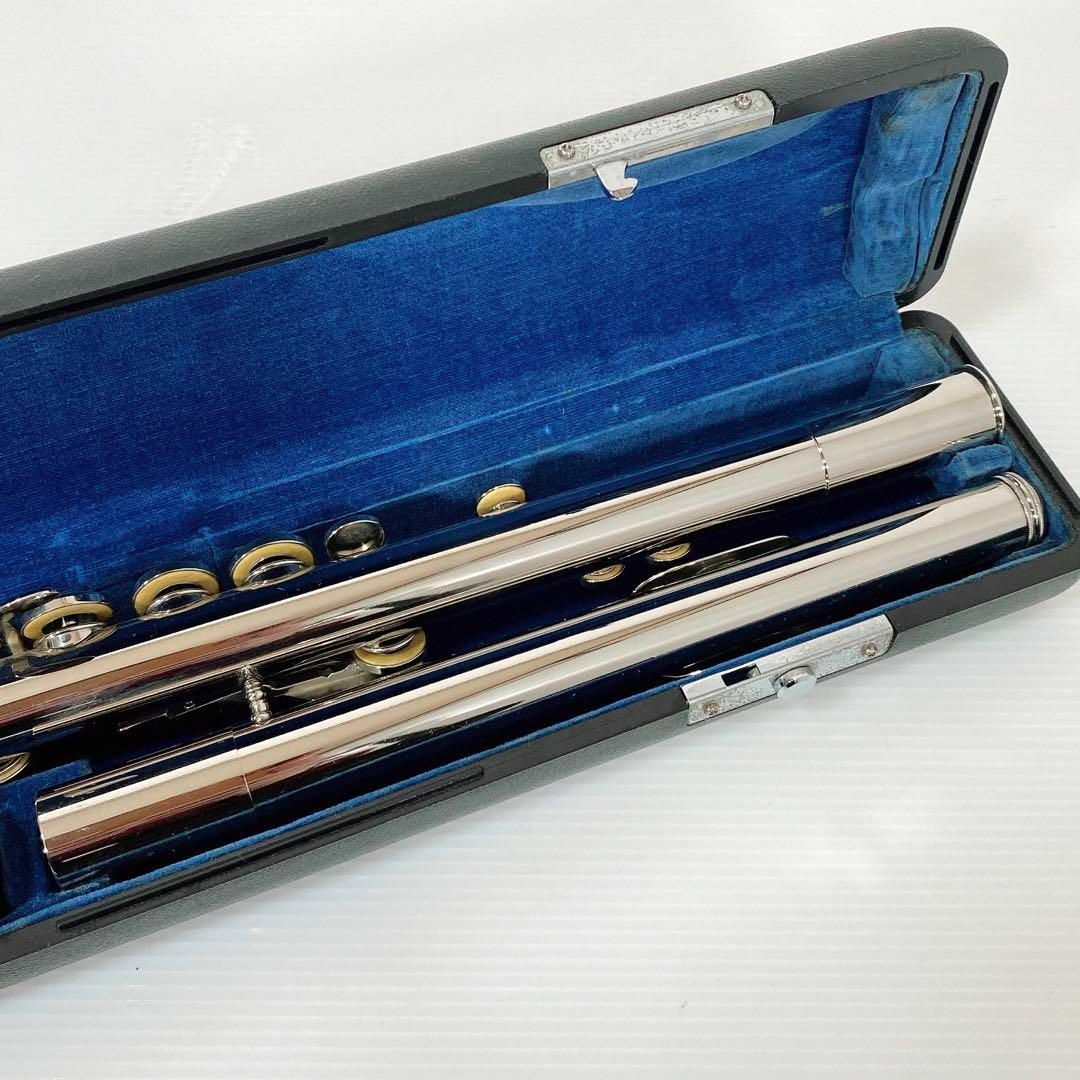 pearl(パール)のA123 PEARL NC-96 フルート 洋銀製 パール ハードケース付き 楽器の管楽器(フルート)の商品写真