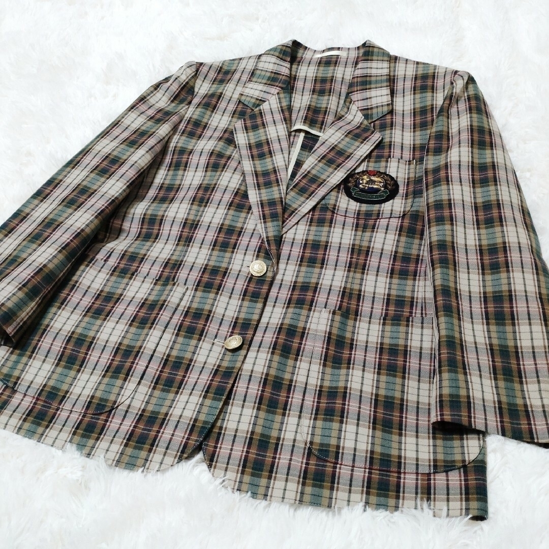 BURBERRY(バーバリー)の【美品/入手困難】90s バーバリープローサム ショートパンツスーツ チェック レディースのフォーマル/ドレス(スーツ)の商品写真