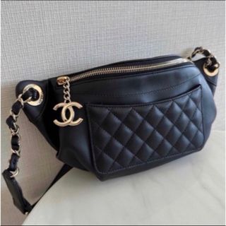 CHANEL - 正規品 極美品 CHANEL ウエストバッグ ボディバッグ キャビア ...