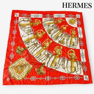 エルメス(Hermes)のHERMES エルメス　Cliquetis カチカチ 剣柄　カレ90 スカーフ(バンダナ/スカーフ)