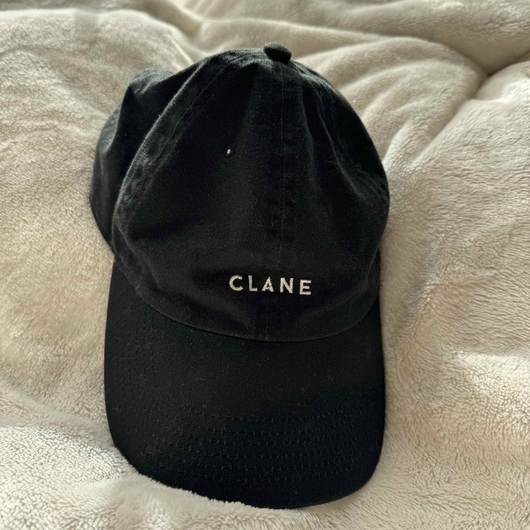 CLANE(クラネ)のKaneZ × CLANE ／コラボキャップ 黒 レディースの帽子(キャップ)の商品写真