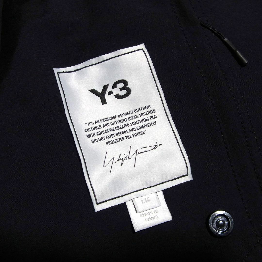 Y-3(ワイスリー)のY-3 M CLASSIC DENSE WOVEN COAT トレンチコート L メンズのジャケット/アウター(トレンチコート)の商品写真