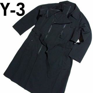 Y-3 - Y-3 M CLASSIC DENSE WOVEN COAT トレンチコート L