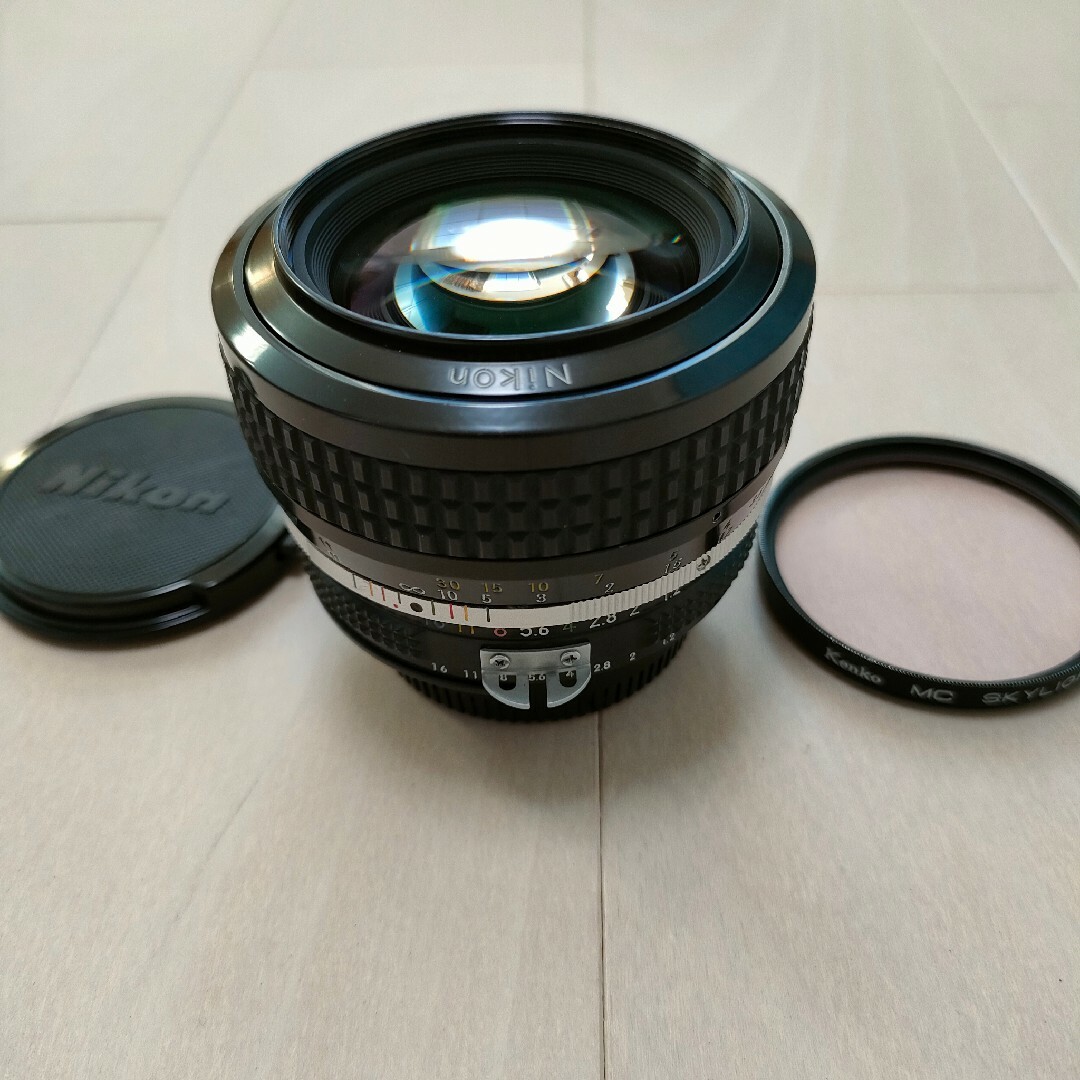 カメラNikon Ai 50mm 1:1.2 マニュアル レンズ