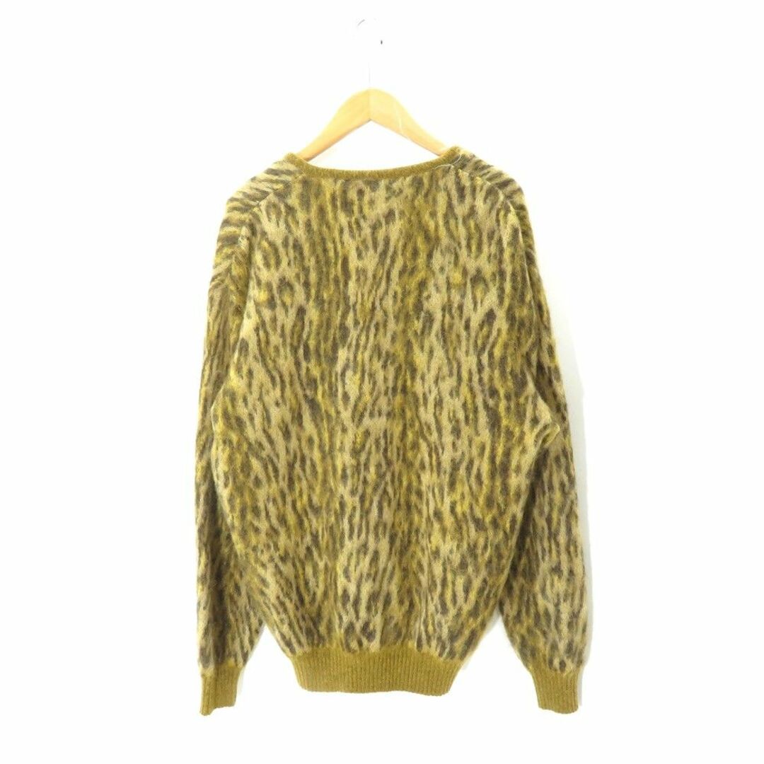 WACKO MARIA(ワコマリア)のWACKO MARIA 22aw LEOPARD HEAVY  MOHAIR CARDIGAN メンズのトップス(カーディガン)の商品写真