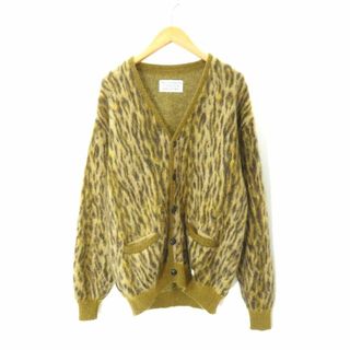 ワコマリア(WACKO MARIA)のWACKO MARIA 22aw LEOPARD HEAVY  MOHAIR CARDIGAN(カーディガン)