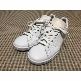 スタンスミス(STANSMITH（adidas）)の美品 アディダス スタンスミス ホワイト 25cm(スニーカー)