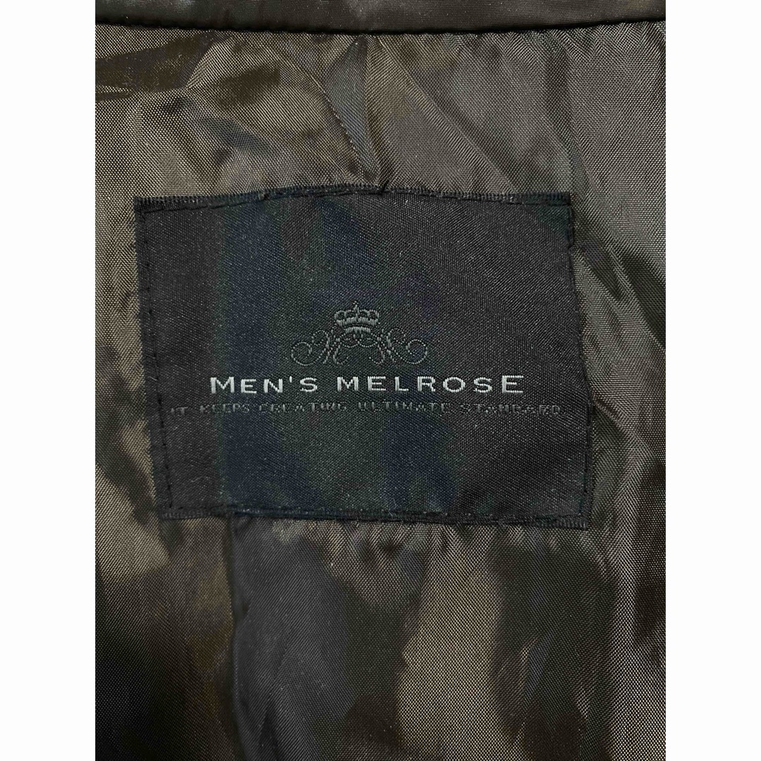 MEN'S MELROSE(メンズメルローズ)のMEN'S MELROSE メンズメルローズ ブラウンハーフコート L メンズのジャケット/アウター(その他)の商品写真