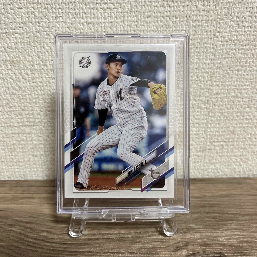 topps npb 2021 佐々木朗希 ビンテージストック 99シリアル - www