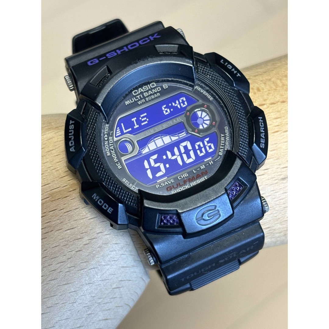 G-SHOCK(ジーショック)のG-SHOCK/GW-9110/ミリタリー/電波/ソーラー/ガルフマン/パープル メンズの時計(腕時計(デジタル))の商品写真