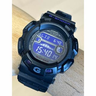 ジーショック(G-SHOCK)のG-SHOCK/GW-9110/ミリタリー/電波/ソーラー/ガルフマン/パープル(腕時計(デジタル))