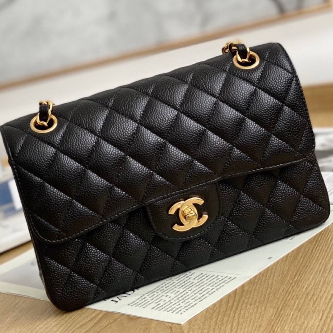 CHANEL シャネル マトラッセ 25 チェーンショルダーバッグオープンポケット×1内側