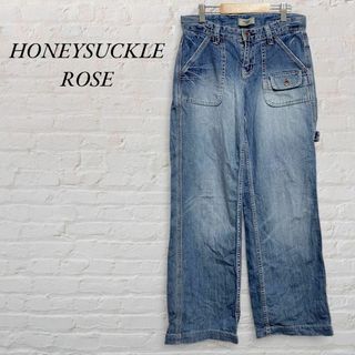 ハニーサックルローズ(HONEYSUCKLE ROSE)のハニーサックルローズ　 ダメージジーンズ デニム  カーゴパンツ　(デニム/ジーンズ)