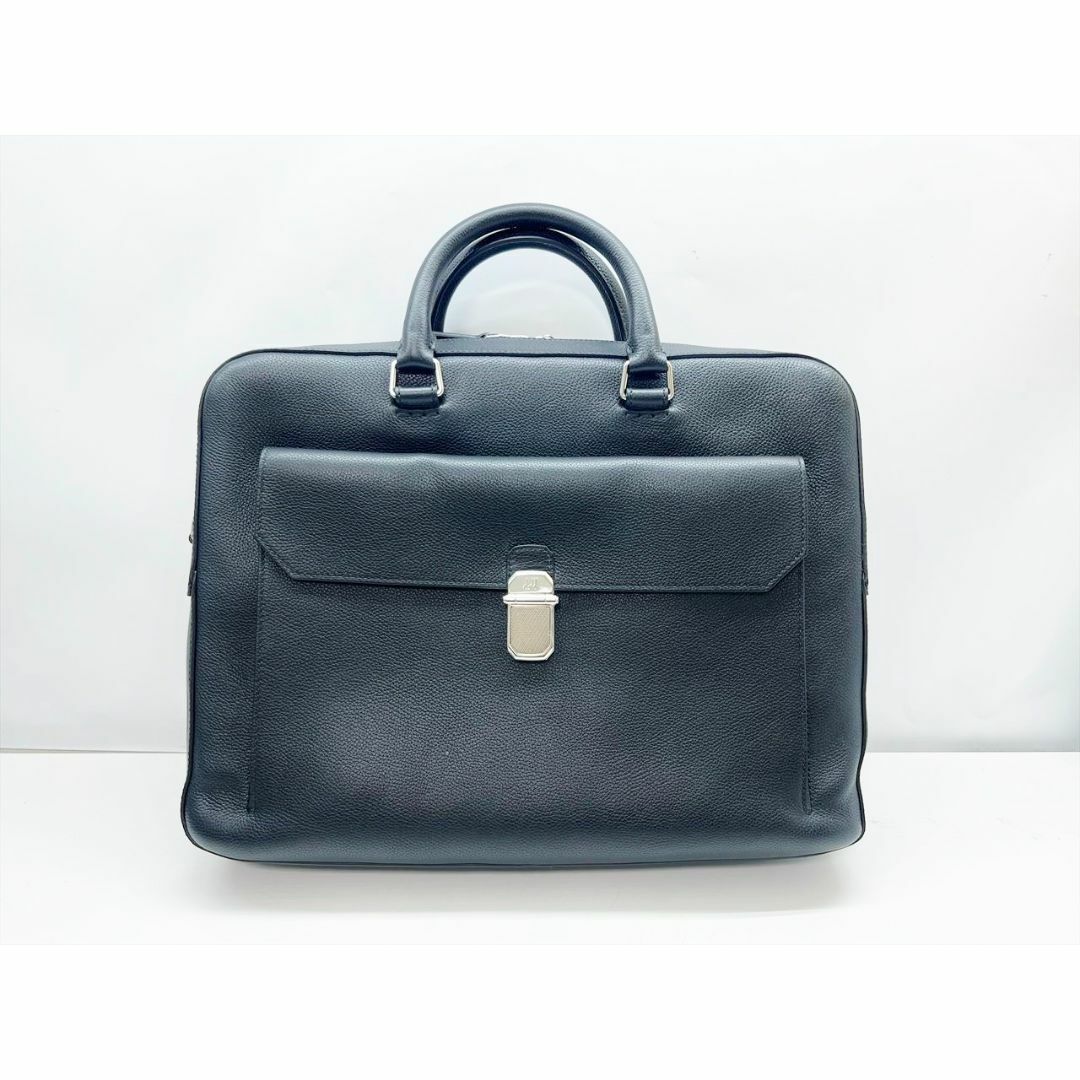 Dunhill(ダンヒル)の近年　美品　ダンヒル　ベルグレイヴ　プッシュロック　 ドキュメントケース メンズのバッグ(ビジネスバッグ)の商品写真