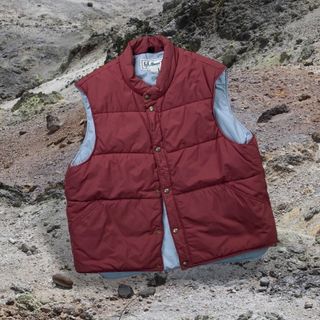 L.L.Bean - 70s LLBean Reversible Down VestオールドLLビーンの通販