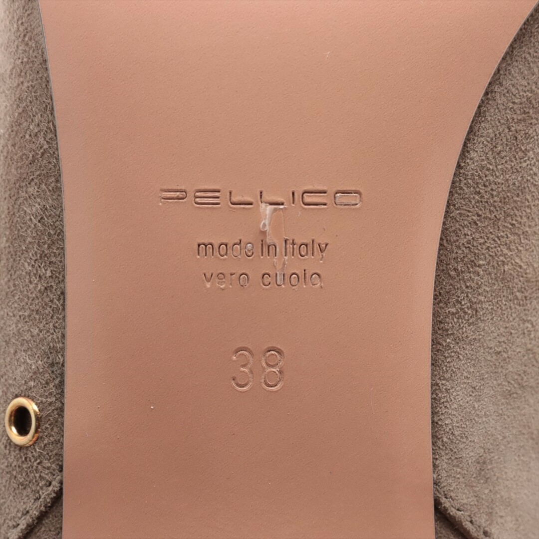 PELLICO(ペリーコ)のペリーコ  スエードレザー 38 ベージュ レディース ブーツ レディースの靴/シューズ(ブーツ)の商品写真