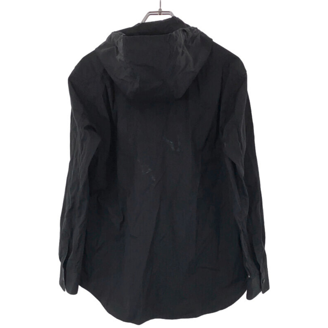 COMME des GARCONS(コムデギャルソン)のCOMME des GARCONS SHIRT コムデギャルソンシャツ 22AW  メッシュライン フーデッドシャツ ブラック S FJ-B053 メンズのトップス(シャツ)の商品写真