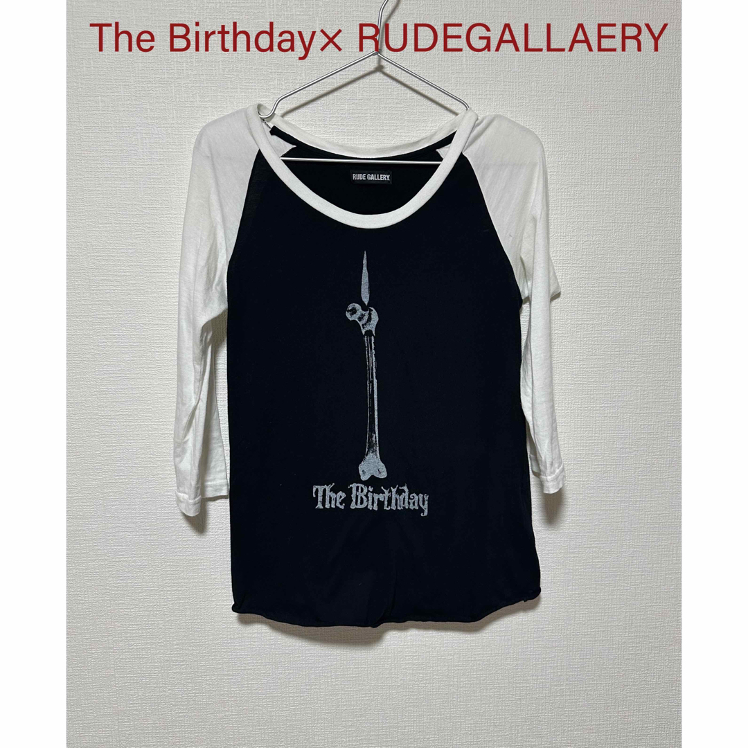 RUDE GALLERY(ルードギャラリー)のチバユウスケ The Birthday LIVE Tシャツ ラグラン ロンT メンズのトップス(Tシャツ/カットソー(七分/長袖))の商品写真