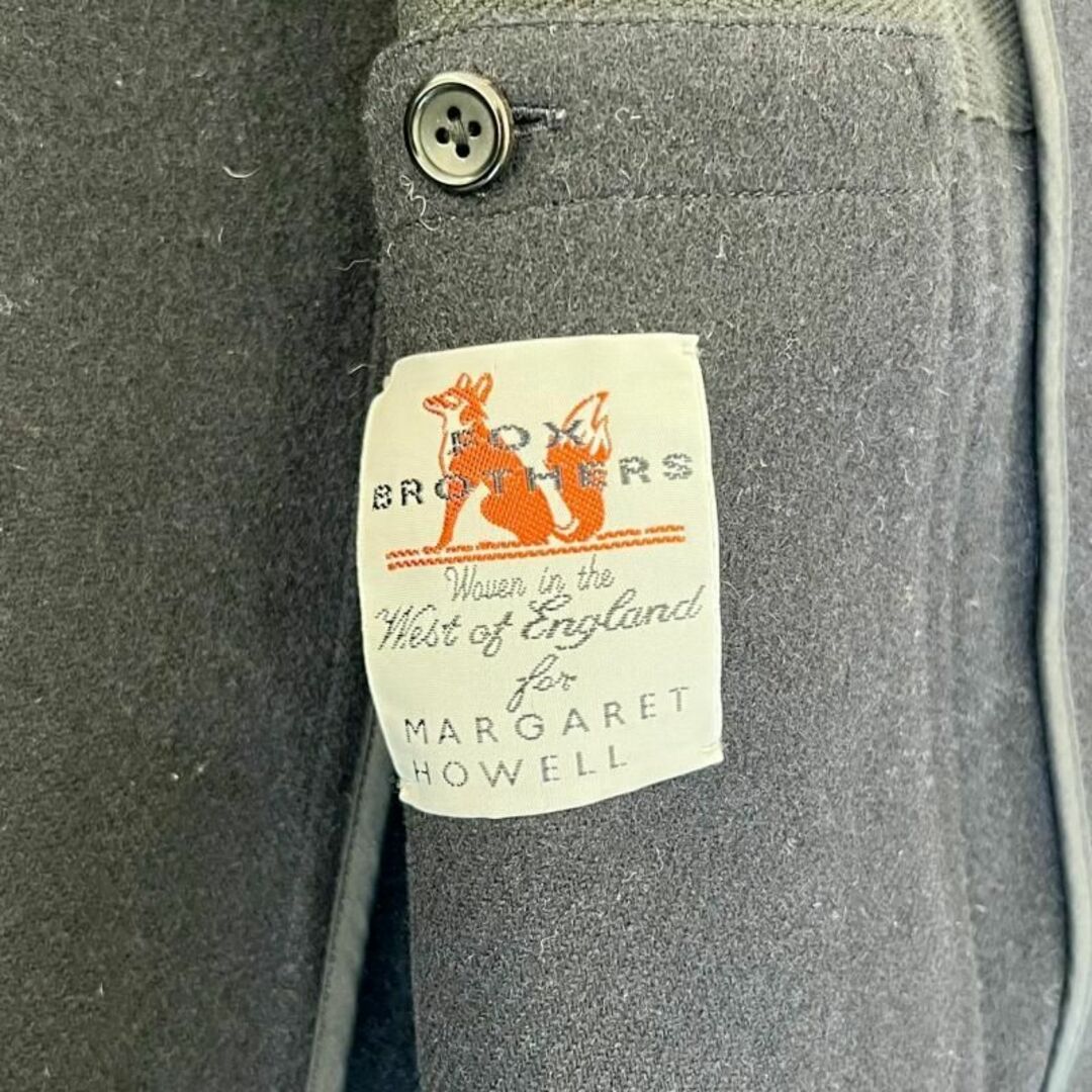 MARGARET HOWELL(マーガレットハウエル)のMARGARET HOWELL ダッフルコート FOX BROTHERS生地 メンズのジャケット/アウター(ダッフルコート)の商品写真