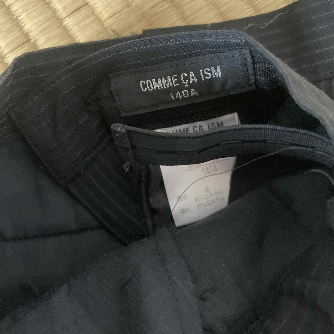 COMME CA ISM(コムサイズム)のコムサ　140 スーツパンツ キッズ/ベビー/マタニティのキッズ服男の子用(90cm~)(ドレス/フォーマル)の商品写真