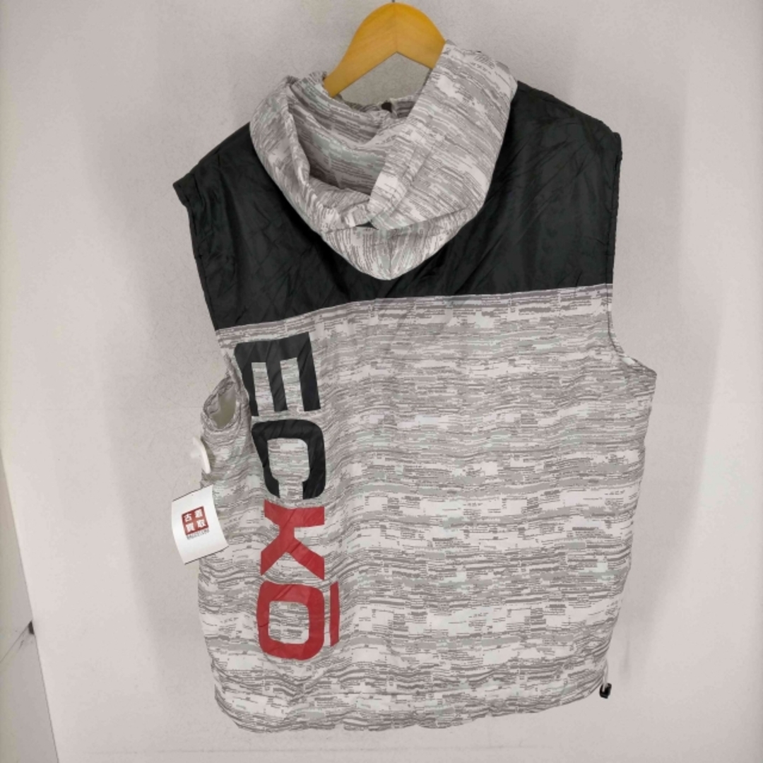 ECKŌ UNLTD（ECKO UNLTD）(エコーアンリミテッド)のECKO UNLTD(エコーアンリミテッド) ロゴデザイン中綿ベスト メンズ メンズのジャケット/アウター(ダウンベスト)の商品写真