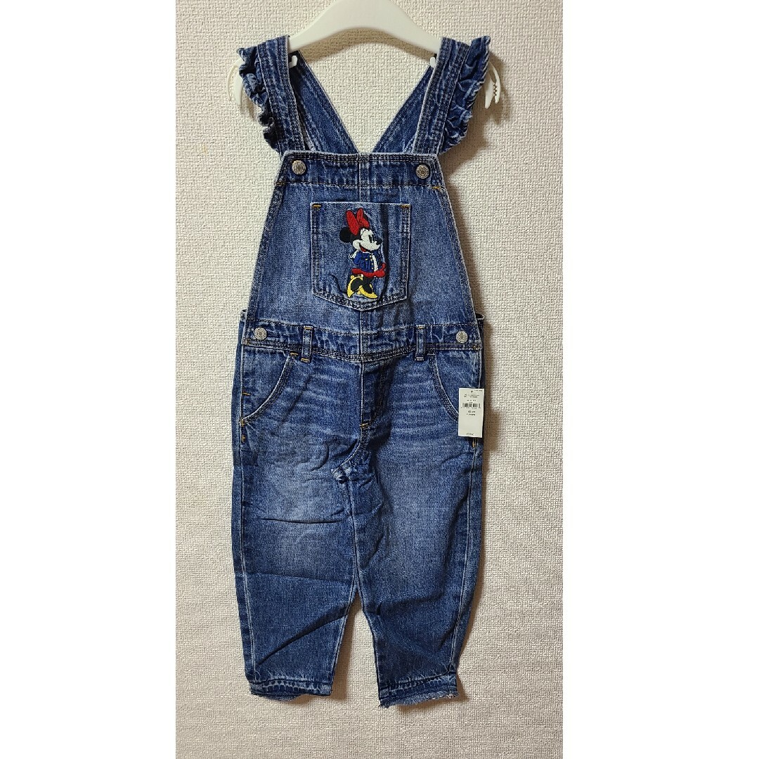 GAPミニーちゃんオーバーオール◆105cm・4y キッズ/ベビー/マタニティのキッズ服女の子用(90cm~)(パンツ/スパッツ)の商品写真