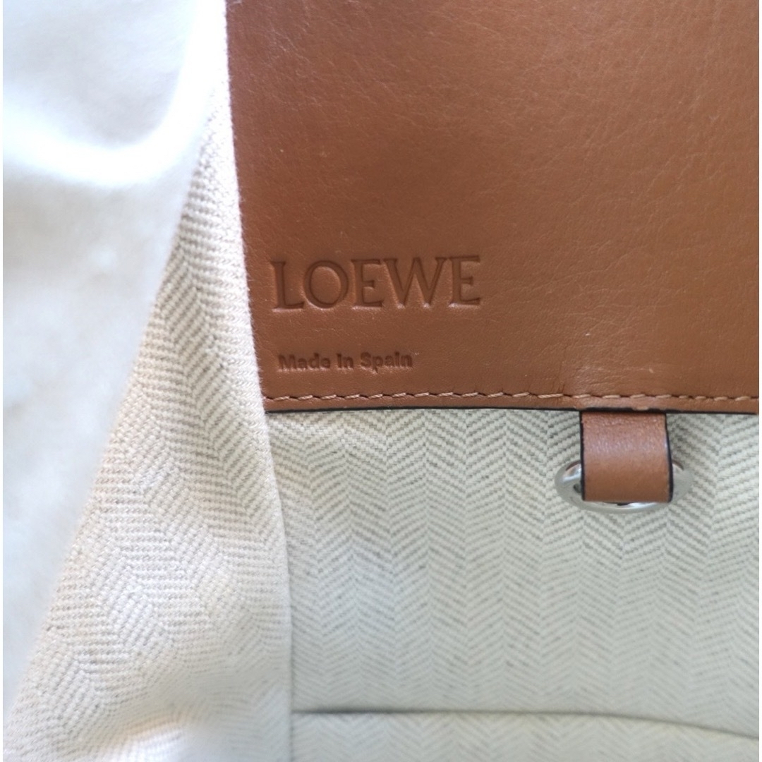 LOEWE(ロエベ)のLOEWE ハンモック スチールブルー タン バイカラー 正規品  レディースのバッグ(ハンドバッグ)の商品写真