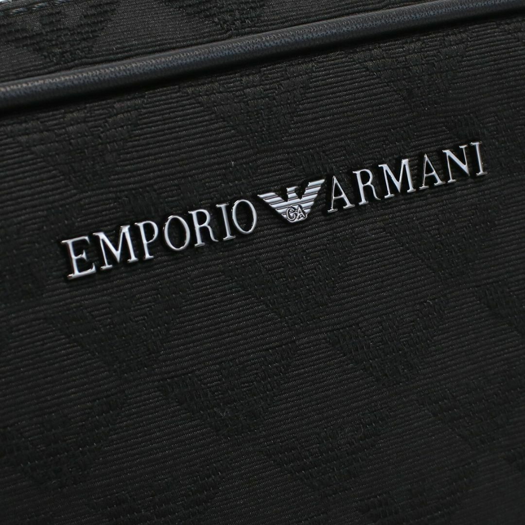 Emporio Armani(エンポリオアルマーニ)の【新品 未使用】アルマーニ セカンドバッグ メンズ Y4R356 ブラック メンズのバッグ(セカンドバッグ/クラッチバッグ)の商品写真