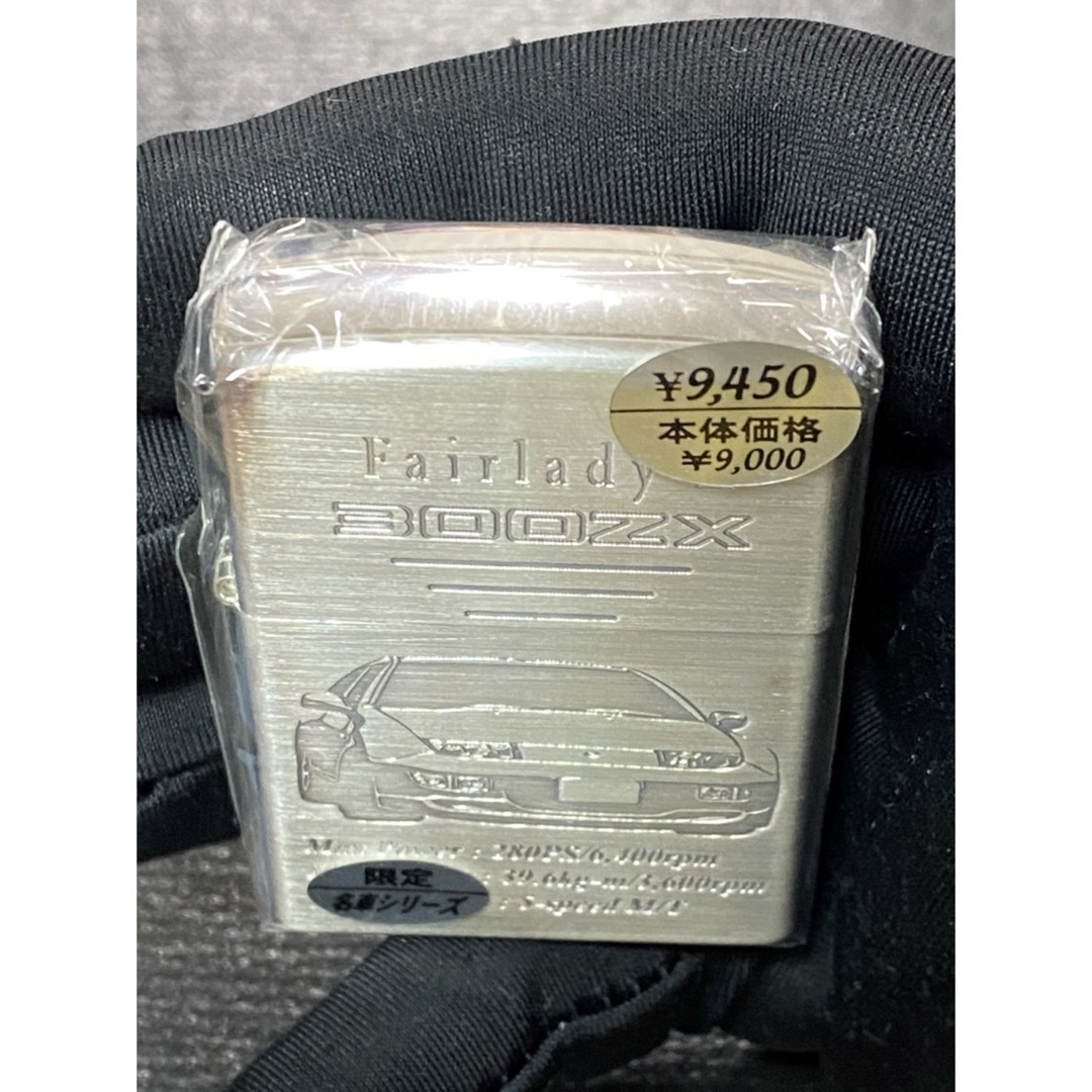 zippo Fairlady Z 300 ZX 限定品 銀仕上げ 2005年製 zippo Fairlady Z 300 ZX 限定品 銀仕上げ 2005年製