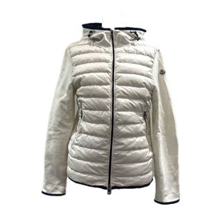 モンクレール(MONCLER)のMONCLER パーカー ライトアウター MAGLIA CARDIGAN カーディガン サイズS ダウン 長袖 ワッペ(パーカー)