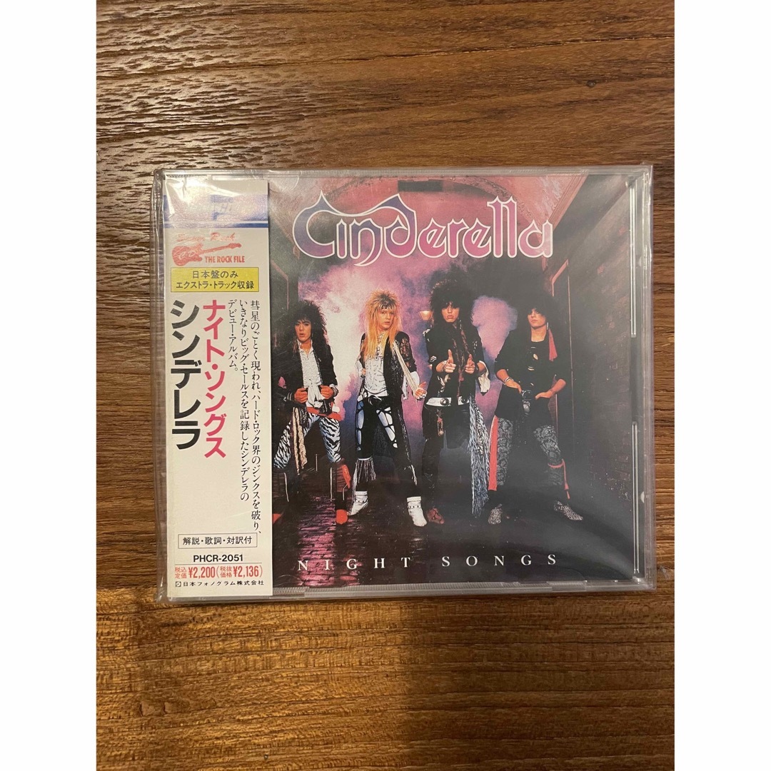 CINDERELLA「NIGHT SONGS」シンデレラ「ナイトソングス」CD エンタメ/ホビーのCD(ポップス/ロック(洋楽))の商品写真