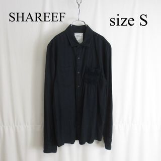 シャリーフ(SHAREEF)のSHAREEF デザイン レーヨン シャツ トップス モード S 切替(シャツ)