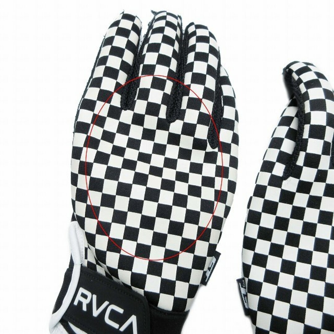 RVCA(ルーカ)のルーカ RVCA ST LINE コラボ ブロック チェック 手袋/1 メンズ メンズのファッション小物(手袋)の商品写真