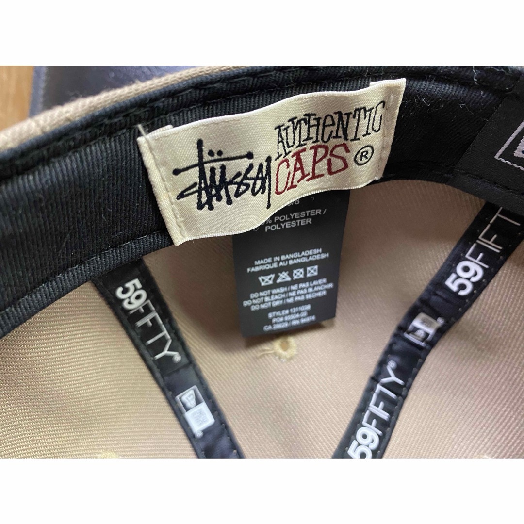 STUSSY(ステューシー)のステューシー　オーセンティック　ニューエラ　キャップ  帽子 メンズの帽子(キャップ)の商品写真